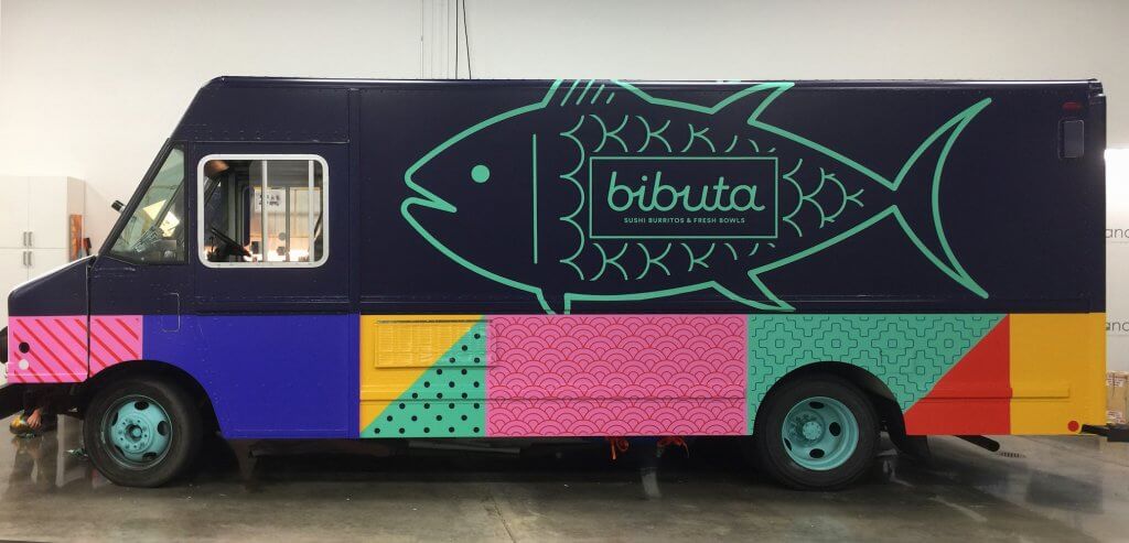 Bibuta Food Truck Wrap