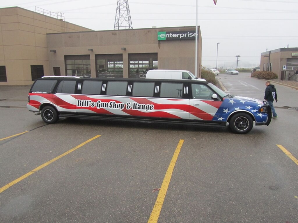 Brand Ink Limousine Vehicle Wrap
