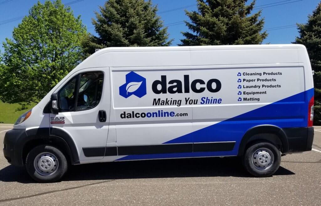 Dalco commercial vehicle wrap