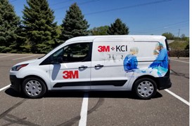 3M and KCI van wrap