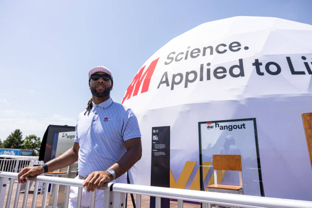 3M Open 2022 Science Dome Exterior with Larry Fitzgerald