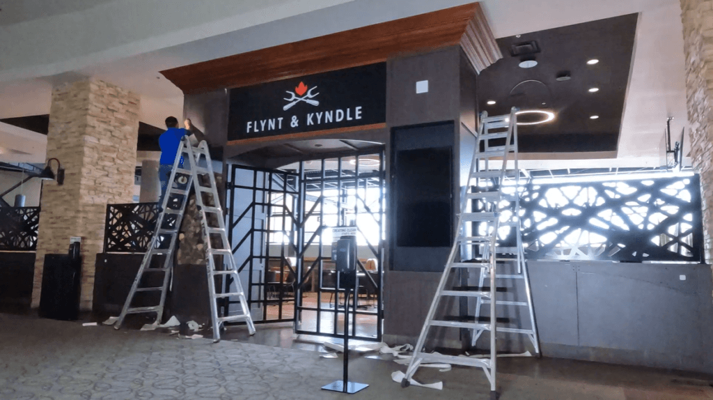 Flynt and Kyndle Restaurant - Brand Ink Featured Project Header Image