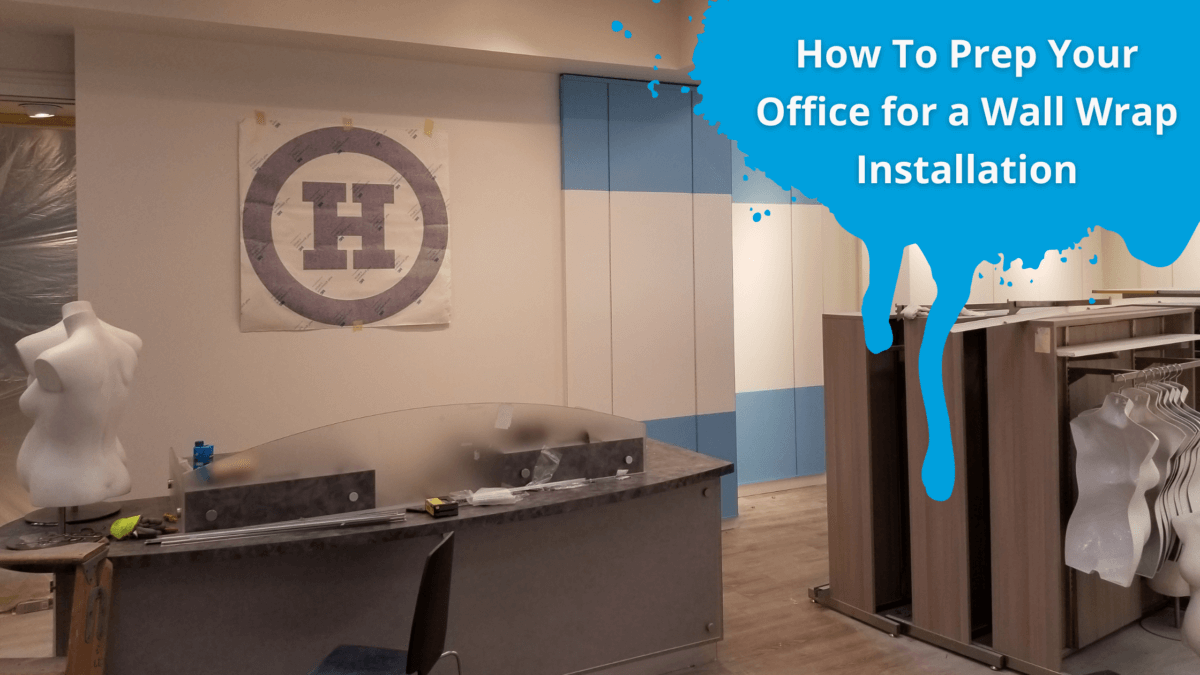 Wall Wraps for Office - How to Prep Your Surface - Brand Ink