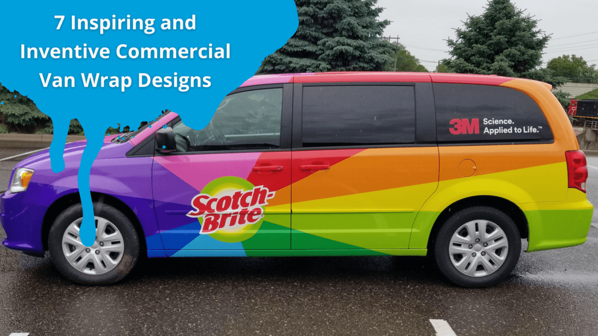 7 Inspiring and Inventive Commercial Van Wrap Designs