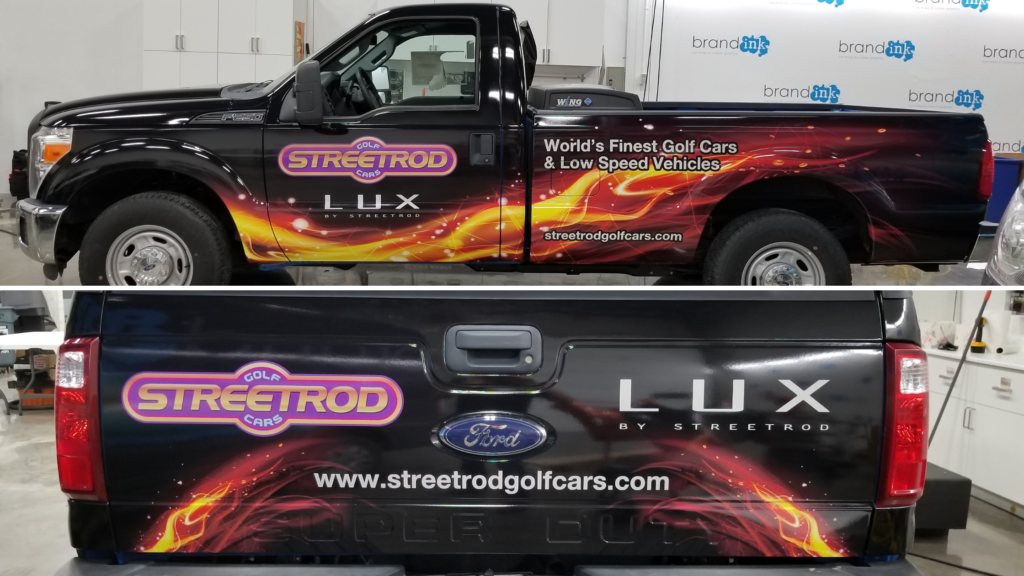 Streetrod Truck Branding