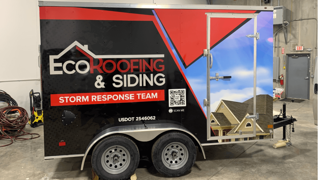 EcoRoofing & Siding Wrap for Trailer